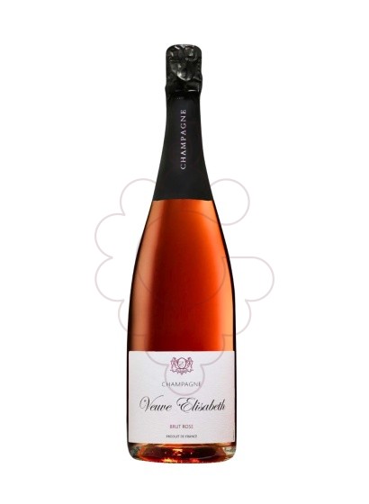 Photo Veuve elisabeth Brut Rose vin mousseux