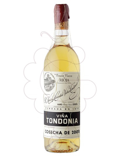 Photo Viña Tondonia Gran Reserva Blanc vin blanc