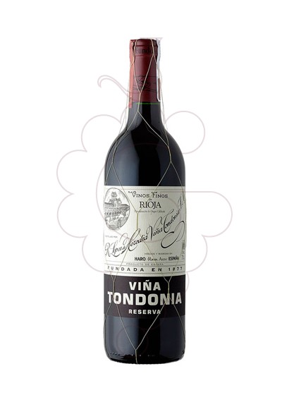 Photo Viña Tondonia Reserva vin rouge