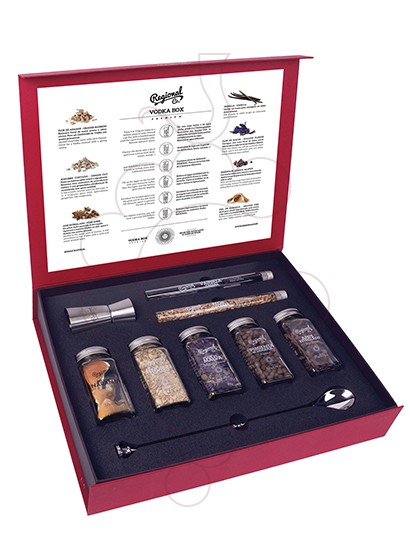 Photo Coffrets cadeaux Vodka box premium regional