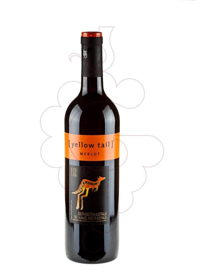 Photo Yellow Tail Merlot vin rouge