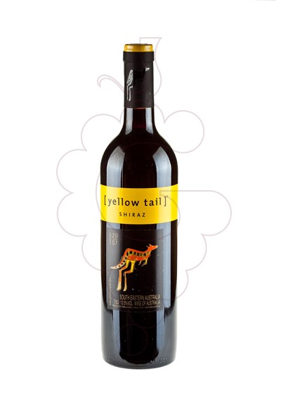 Photo Yellow Tail Shiraz vin rouge